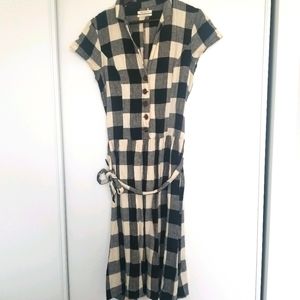 Urban Outfitters Plaid Cottagecore Summer Dress